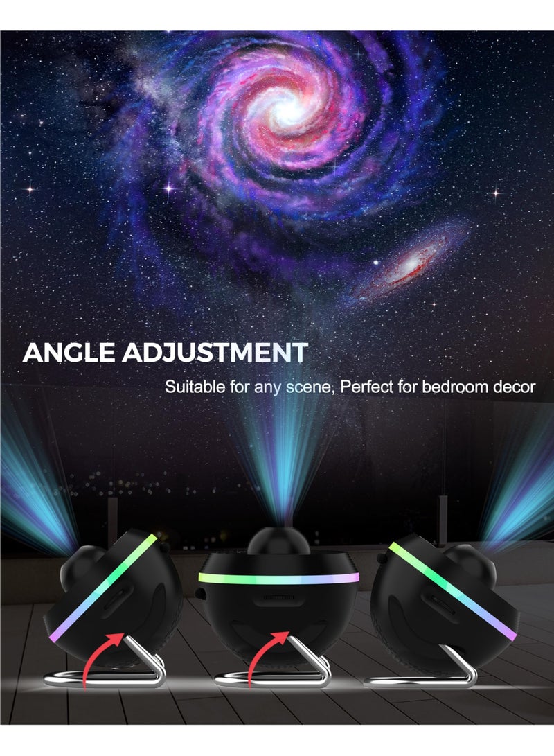 MIXDE Galaxy Projector Star Projector Starry Sky Night Light with Timer - Image 3